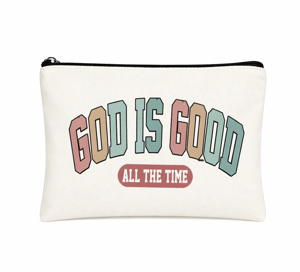 God Is Good Toiletry/Cosmetic Bag