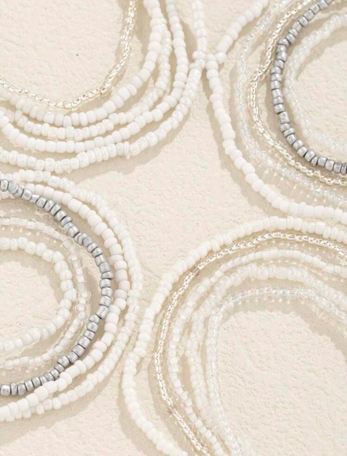 Simply Stunning Neutral Stack Bracelet Set