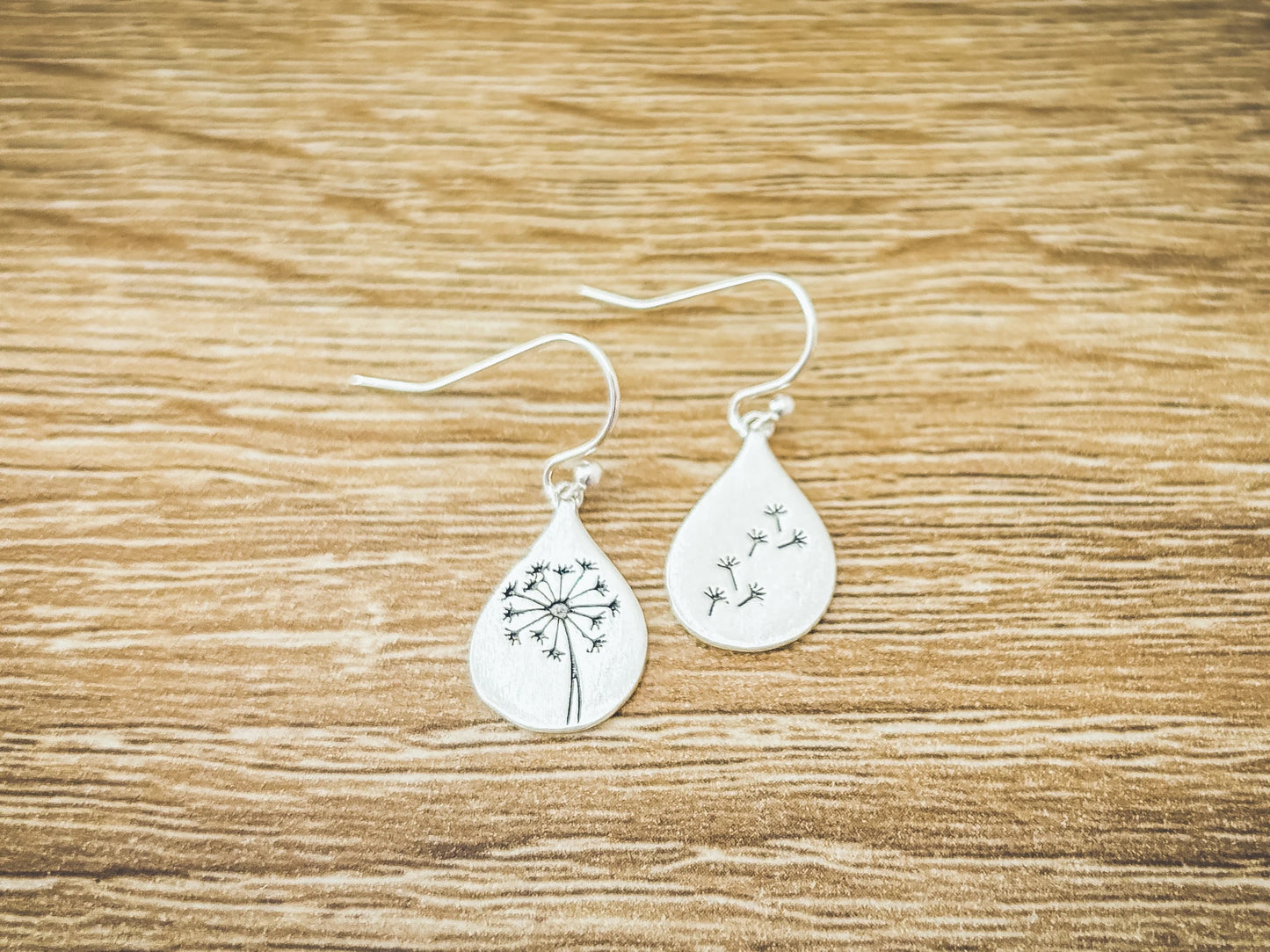 Beautiful Wishing Dandelion Earrings