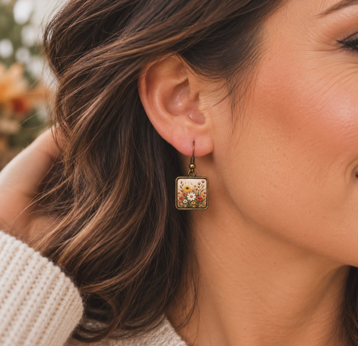 Autumn Wildflower Earrings