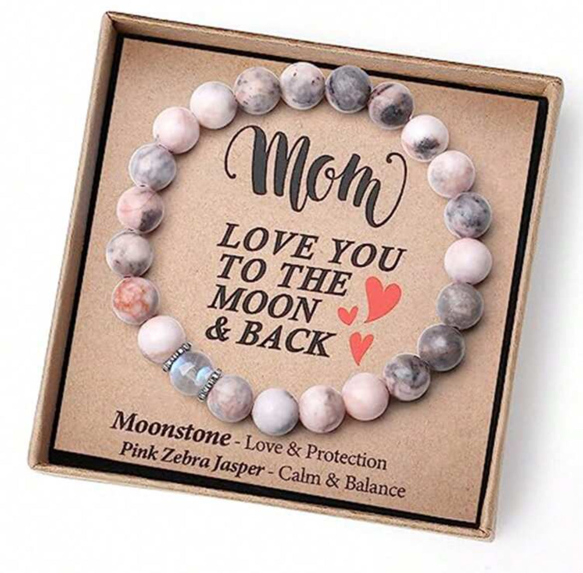 Beautiful Stone Bracelet for Mom