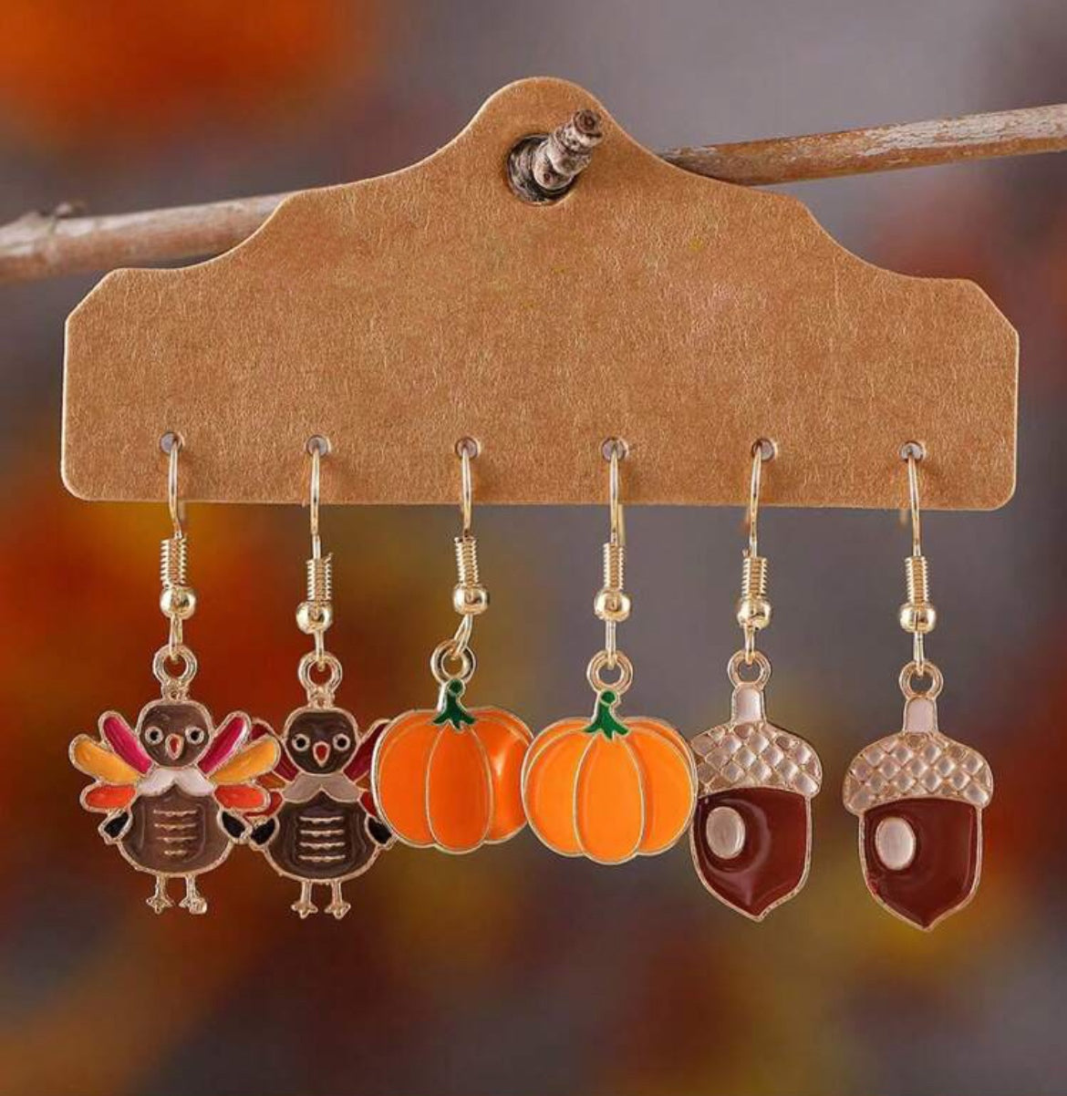 Set of 3 Fall Favorites Earrings