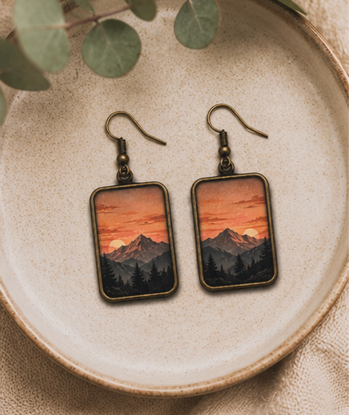 Mountain Sunrise Earrings