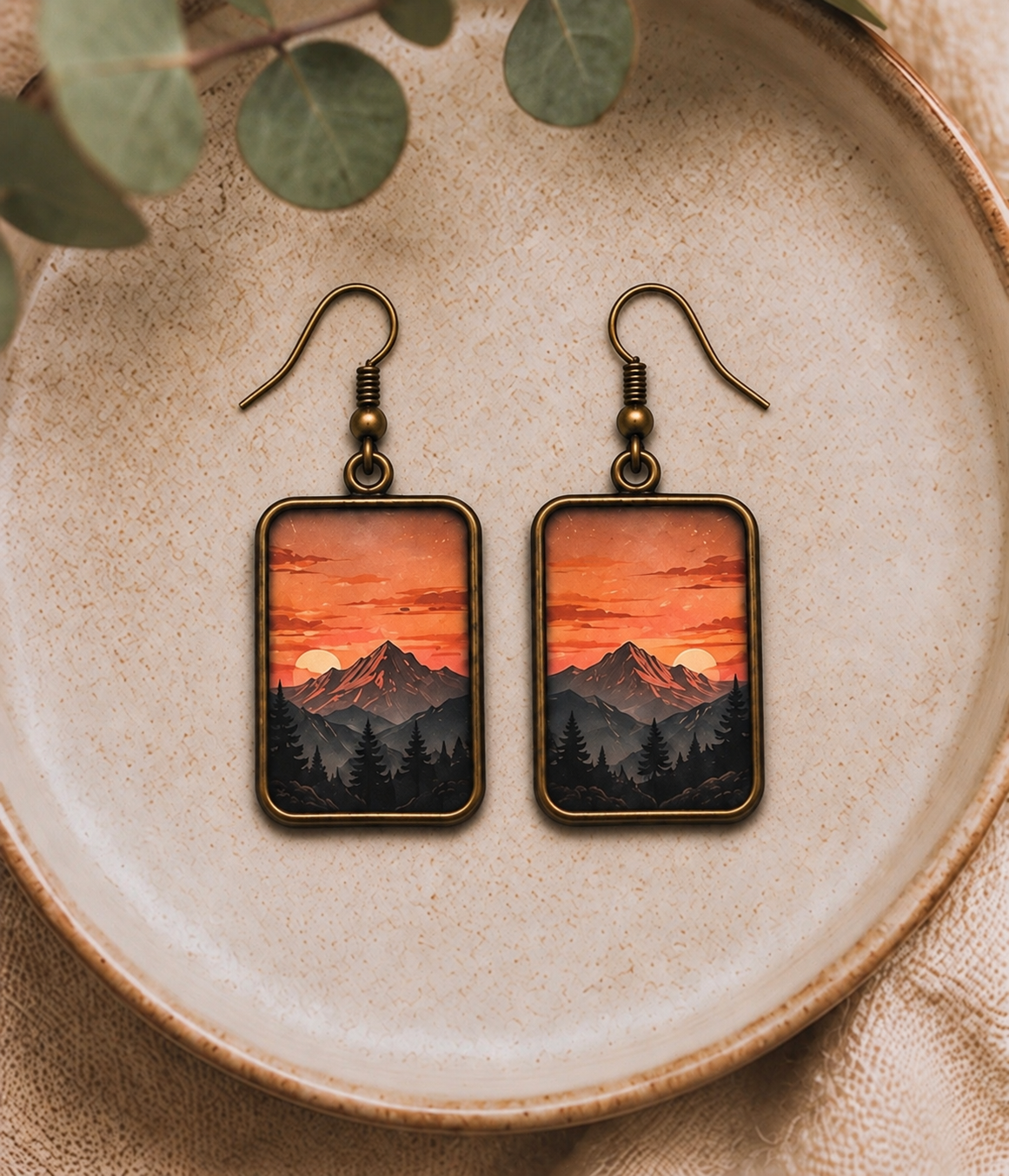 Mountain Sunrise Earrings