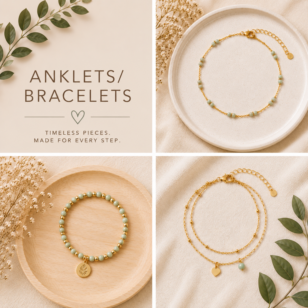 Anklets and Bracelets