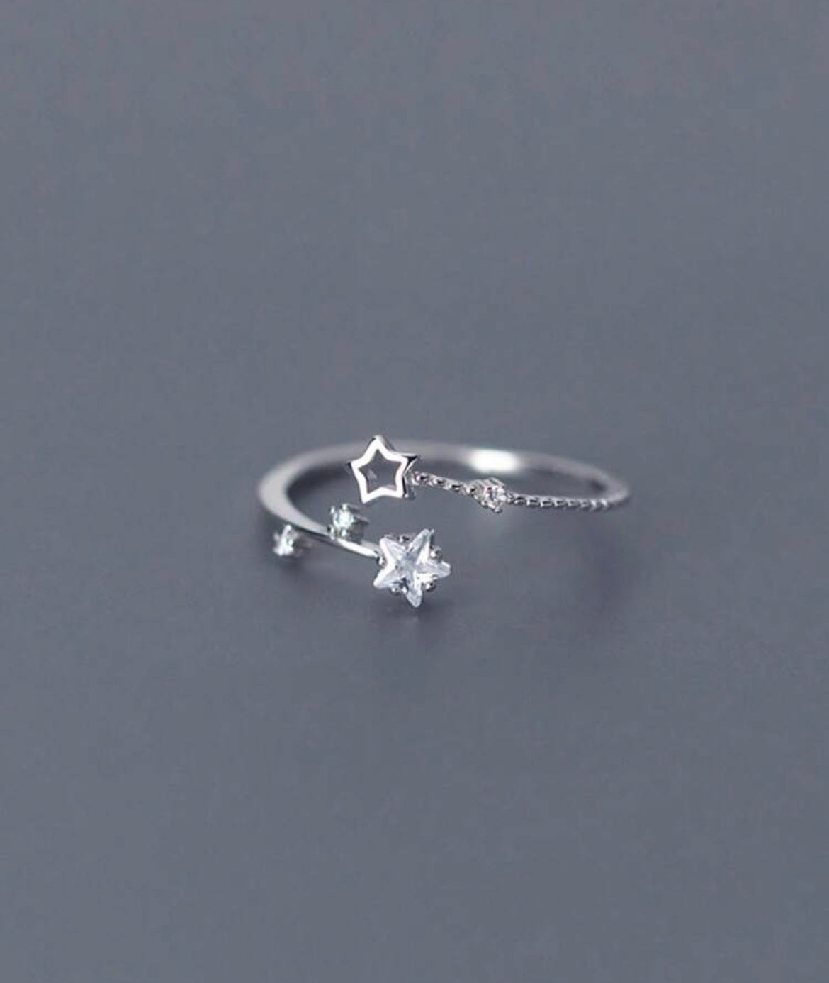 Beautiful Adjustable Star Ring