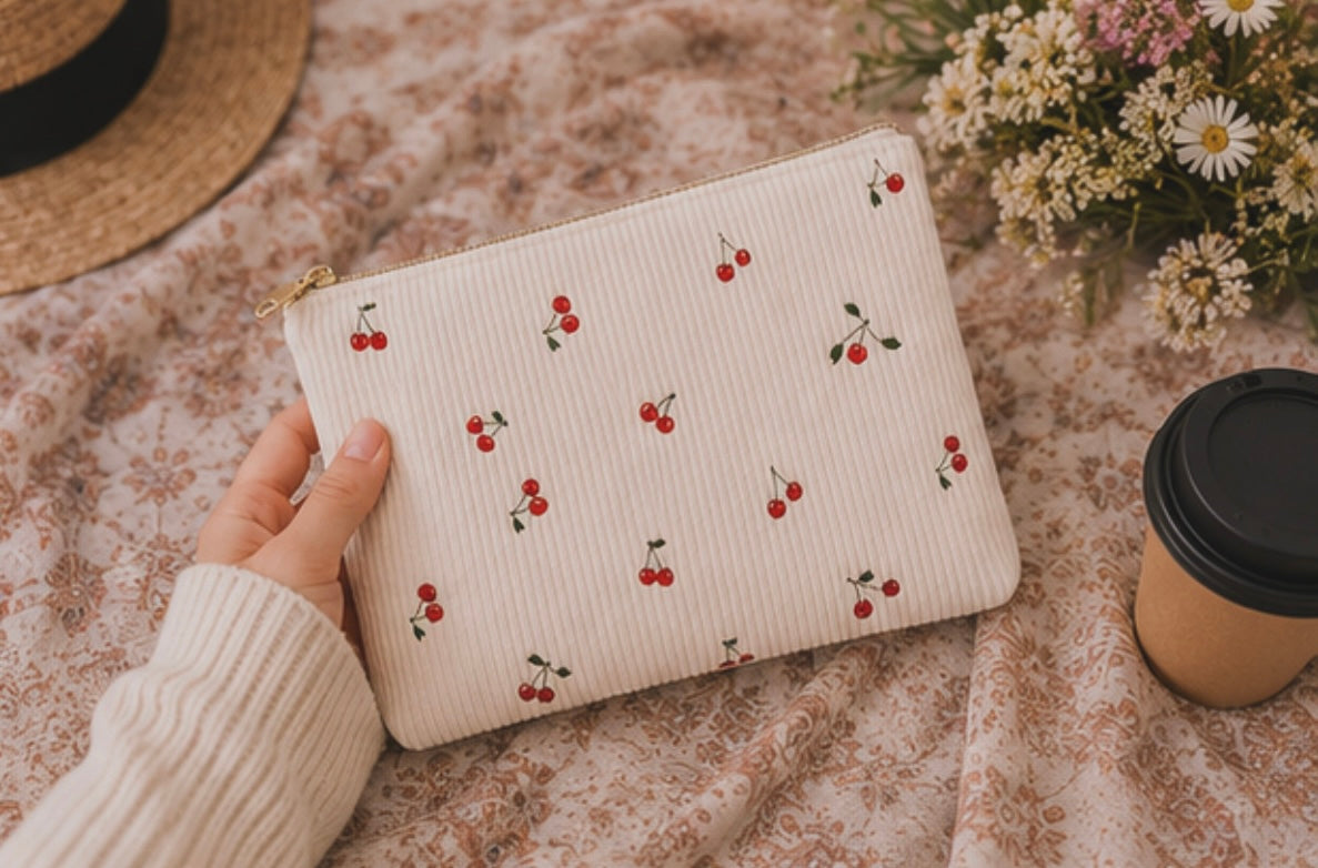 Cherry Toiletry/Cosmetic Bag