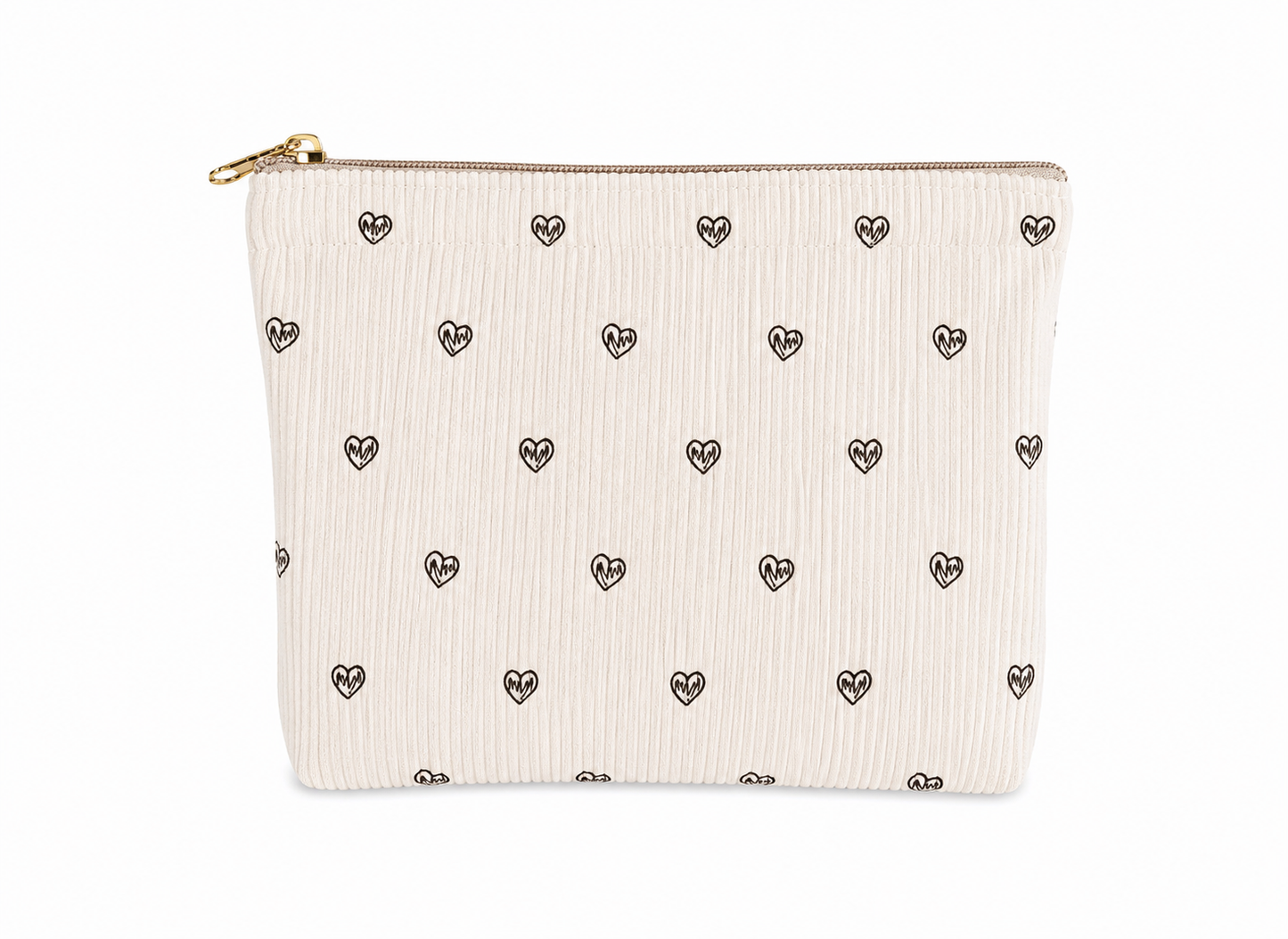 Simple Hearts Toiletry/Cosmetic Bag