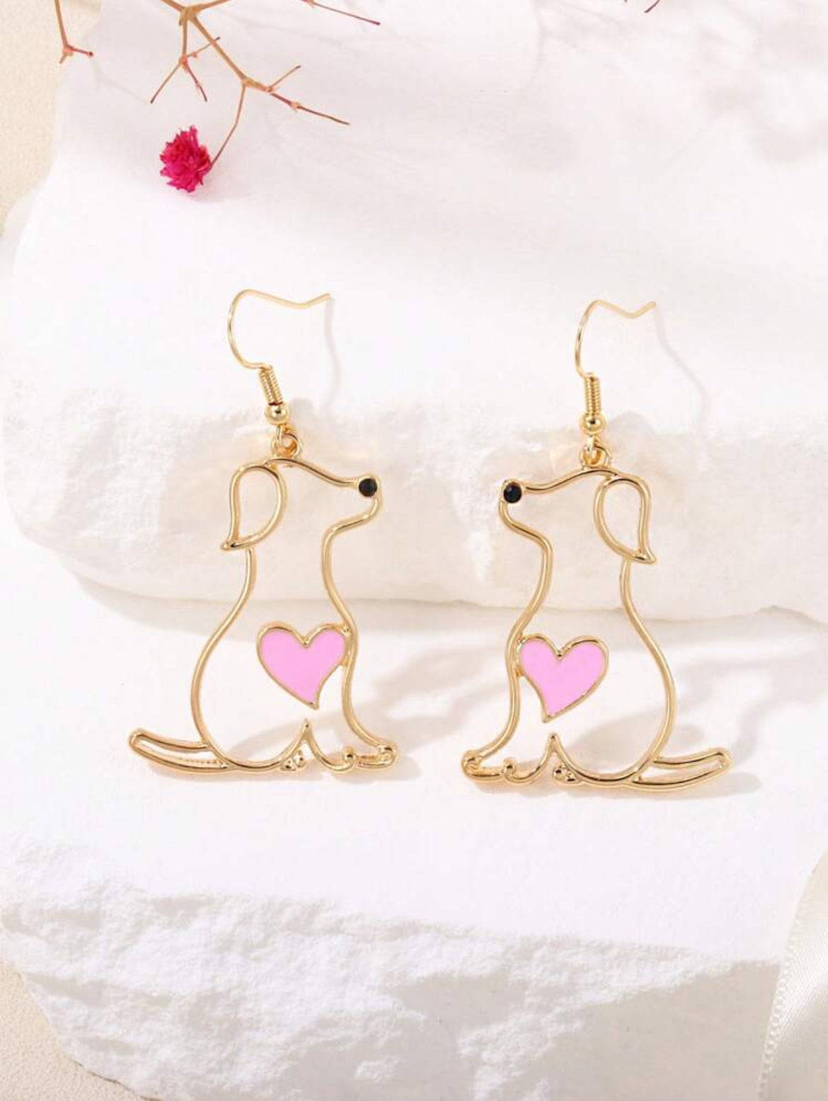 Beautiful Puppy Love Earrings