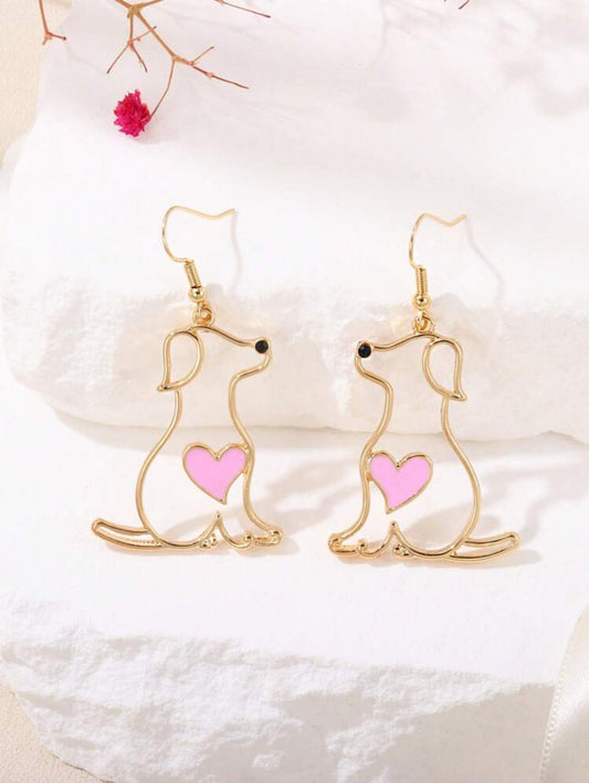 Beautiful Puppy Love Earrings