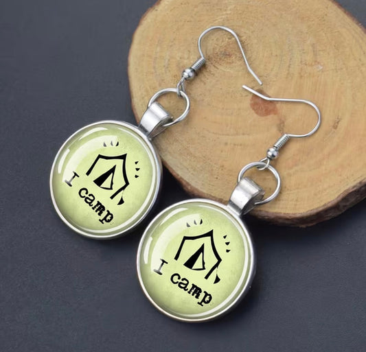 I Camp Earrings