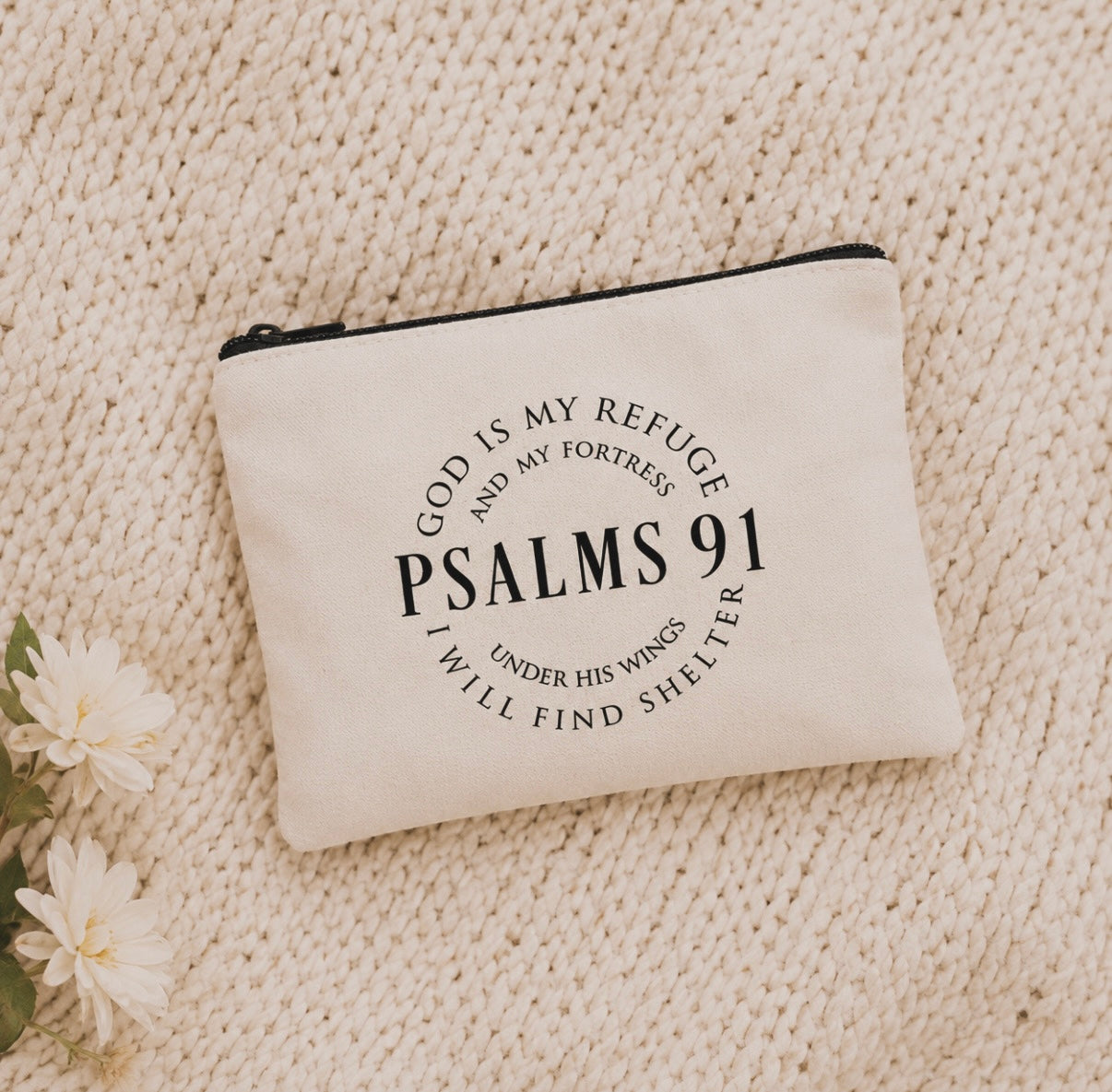 Psalm 91 Toiletry/Cosmetic Bag