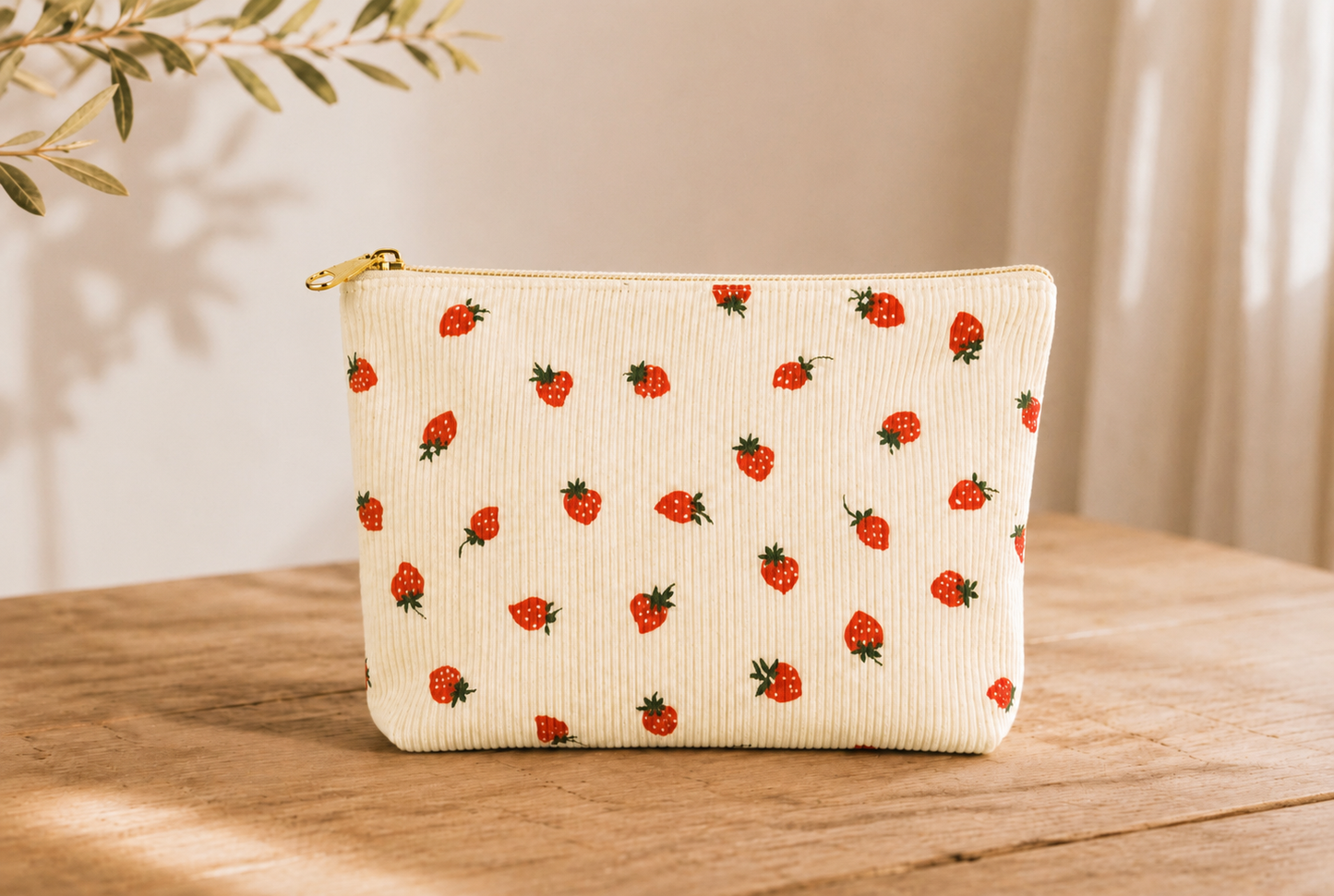 Strawberry Toiletry/Cosmetic Bag