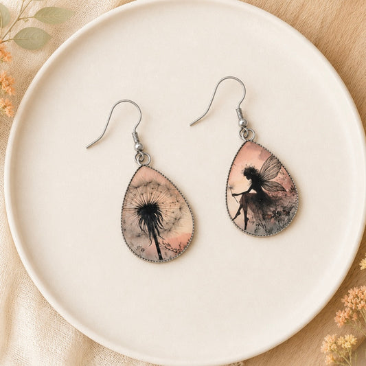 Twilight Fairy Teardrop Earrings