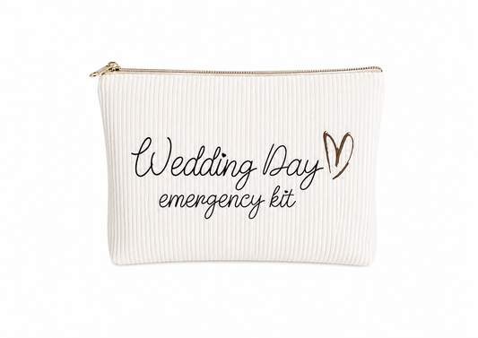 Wedding Day Toiletry/Cosmetic Bag