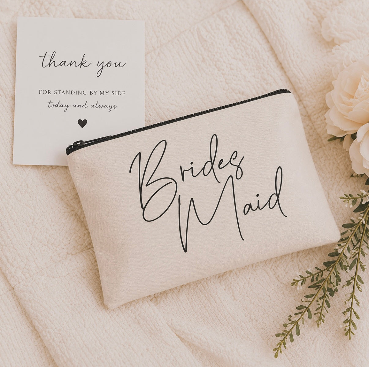 Bridesmaid Toiletry/Cosmetic Bag