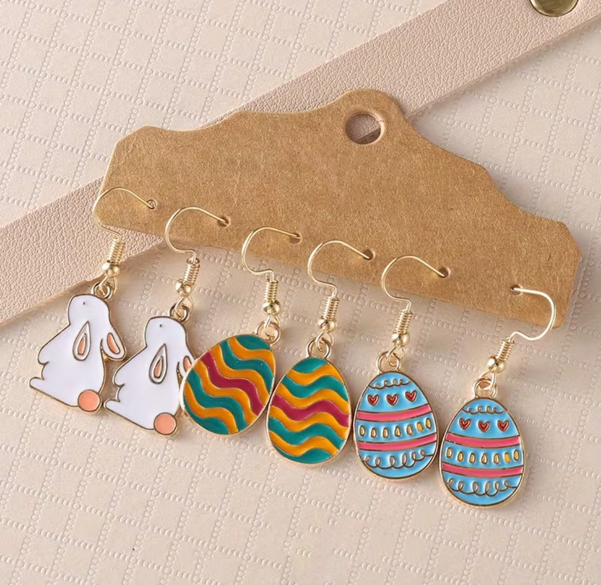 Set of 3 Easter Earrings