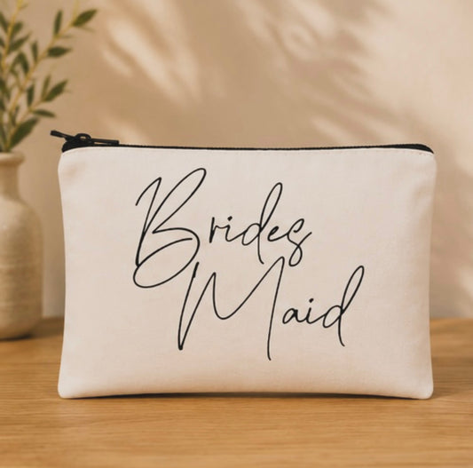 Bridesmaid Toiletry/Cosmetic Bag