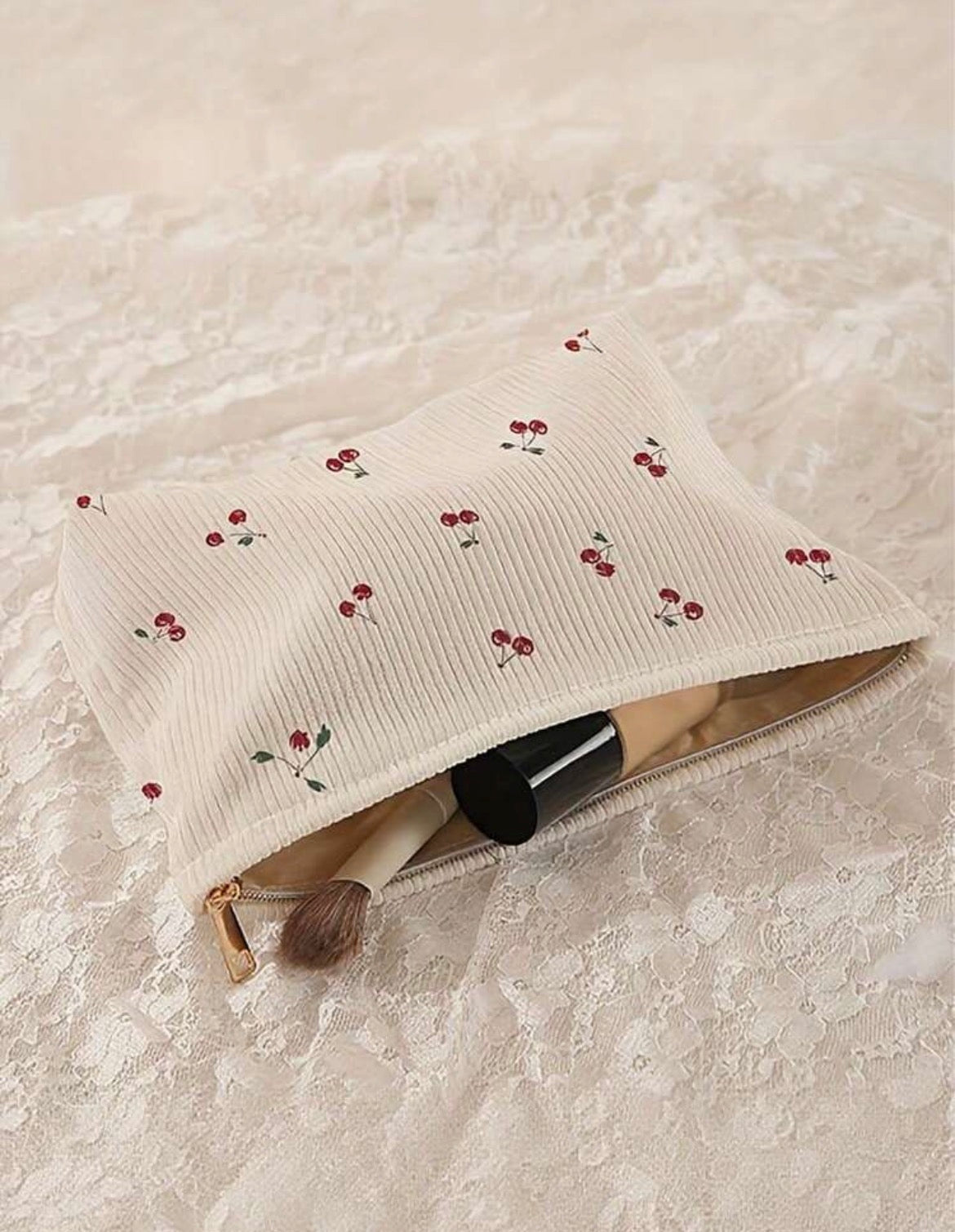 Cherry Toiletry/Cosmetic Bag