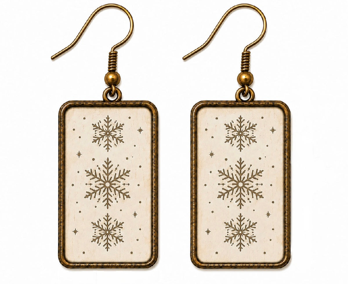 Vintage Snowfall Earrings