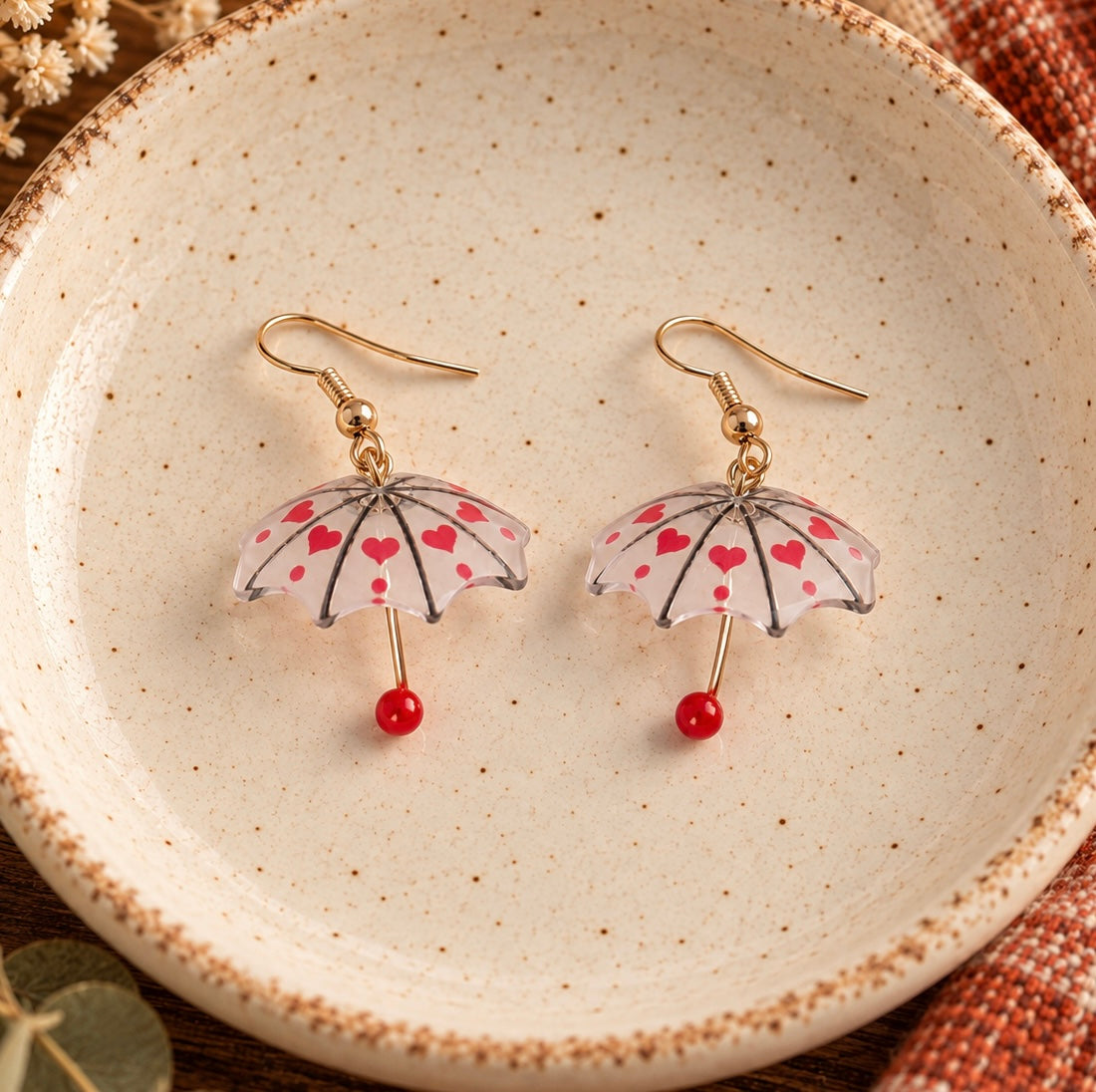Adorable Umbrella Earrings