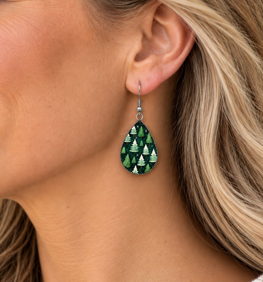 Evergreen Forest Earrings