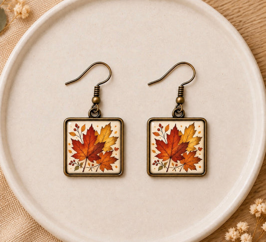 Autumn Leaves Earrings
