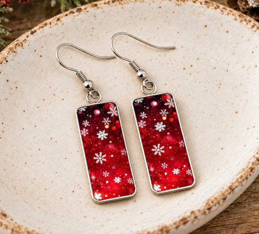 Christmas Snowfall Earrings