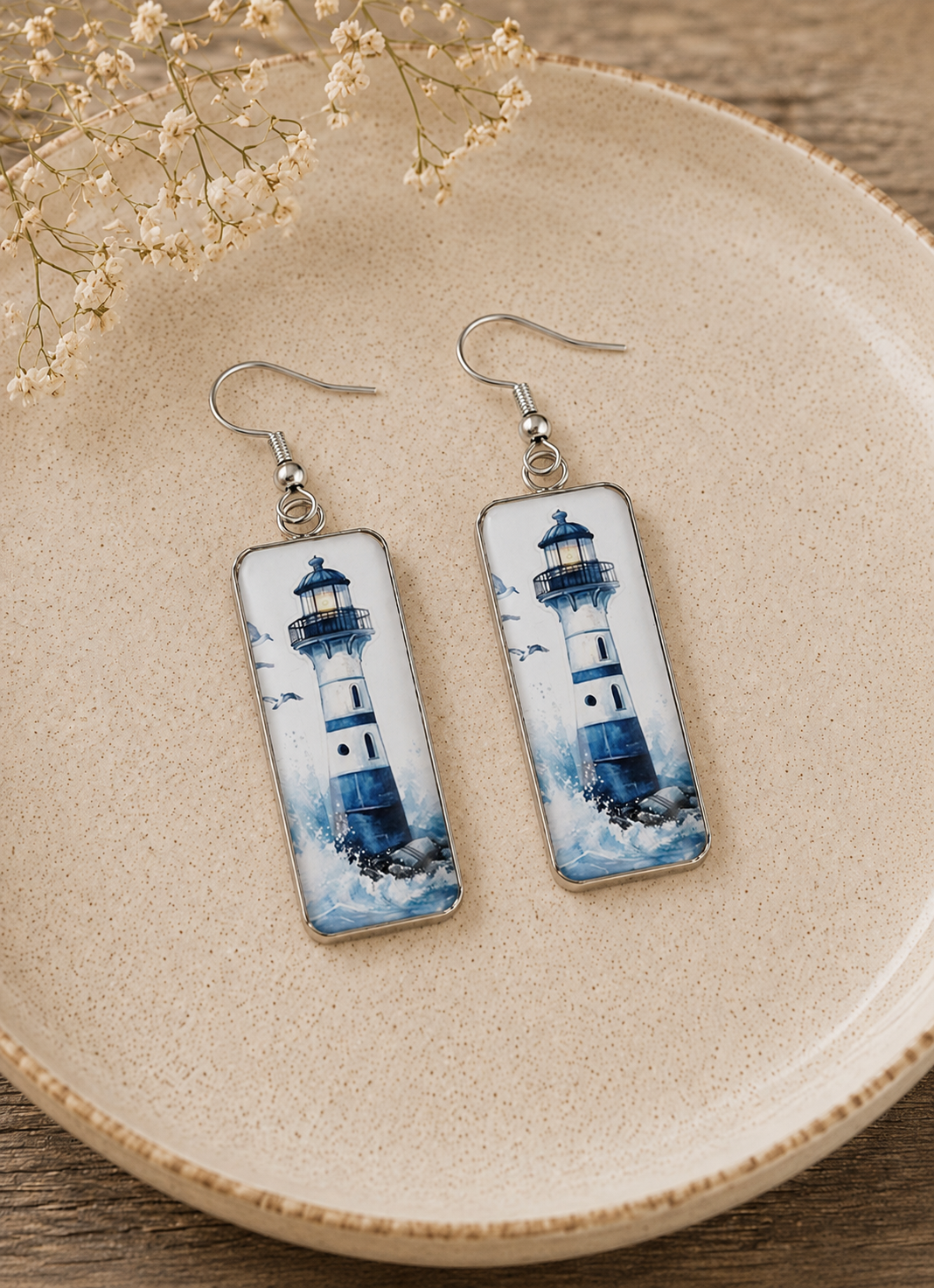 Coastal Lighthouse Earrings
