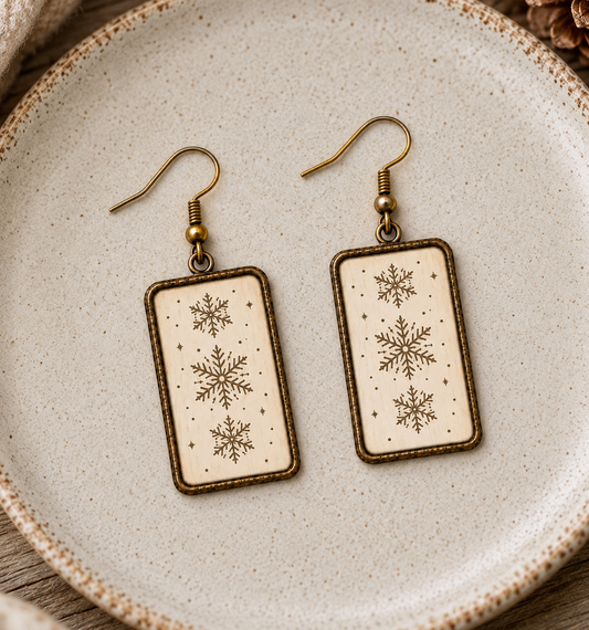 Vintage Snowfall Earrings