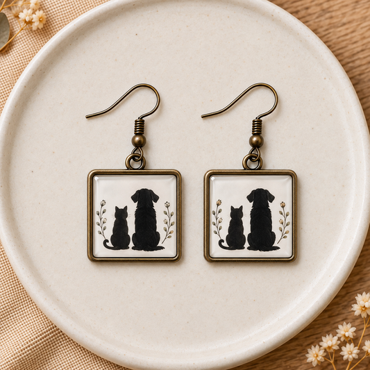 Best Friends Pet Earrings