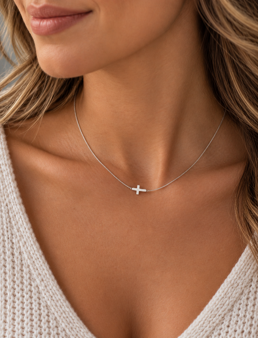 Simple Faith Cross Necklace