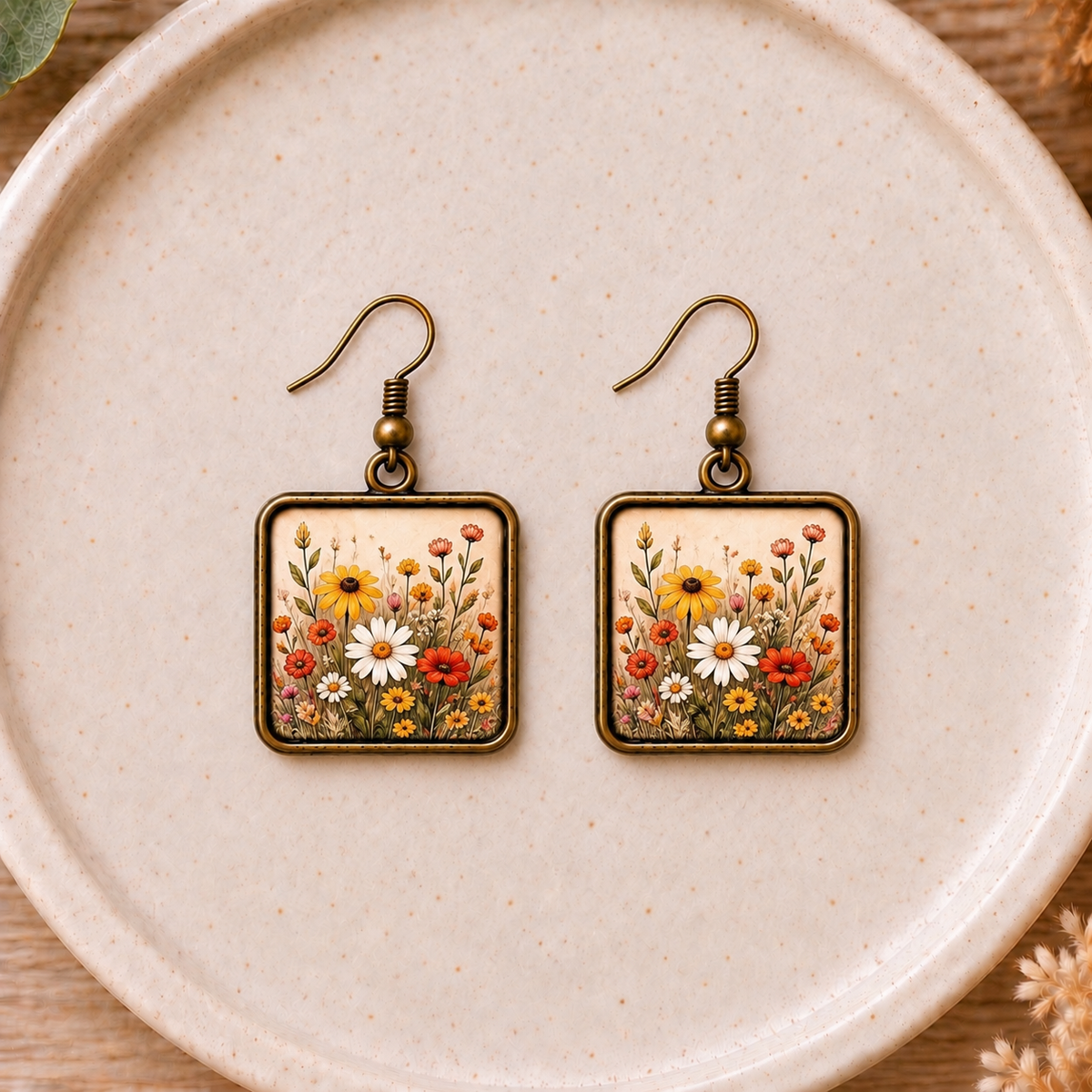 Autumn Wildflower Earrings