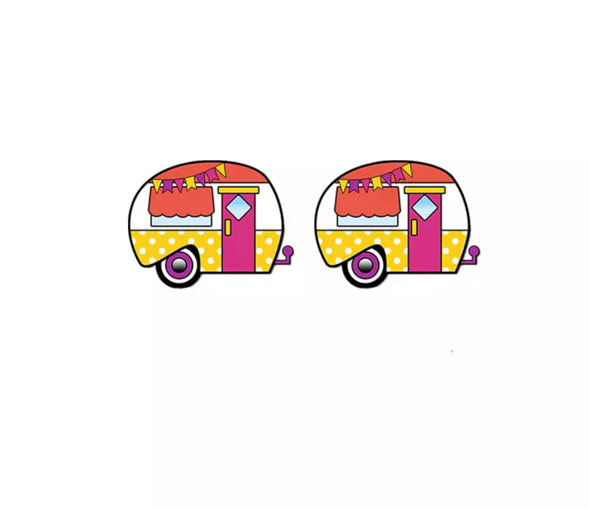 Camper Stud Earrings