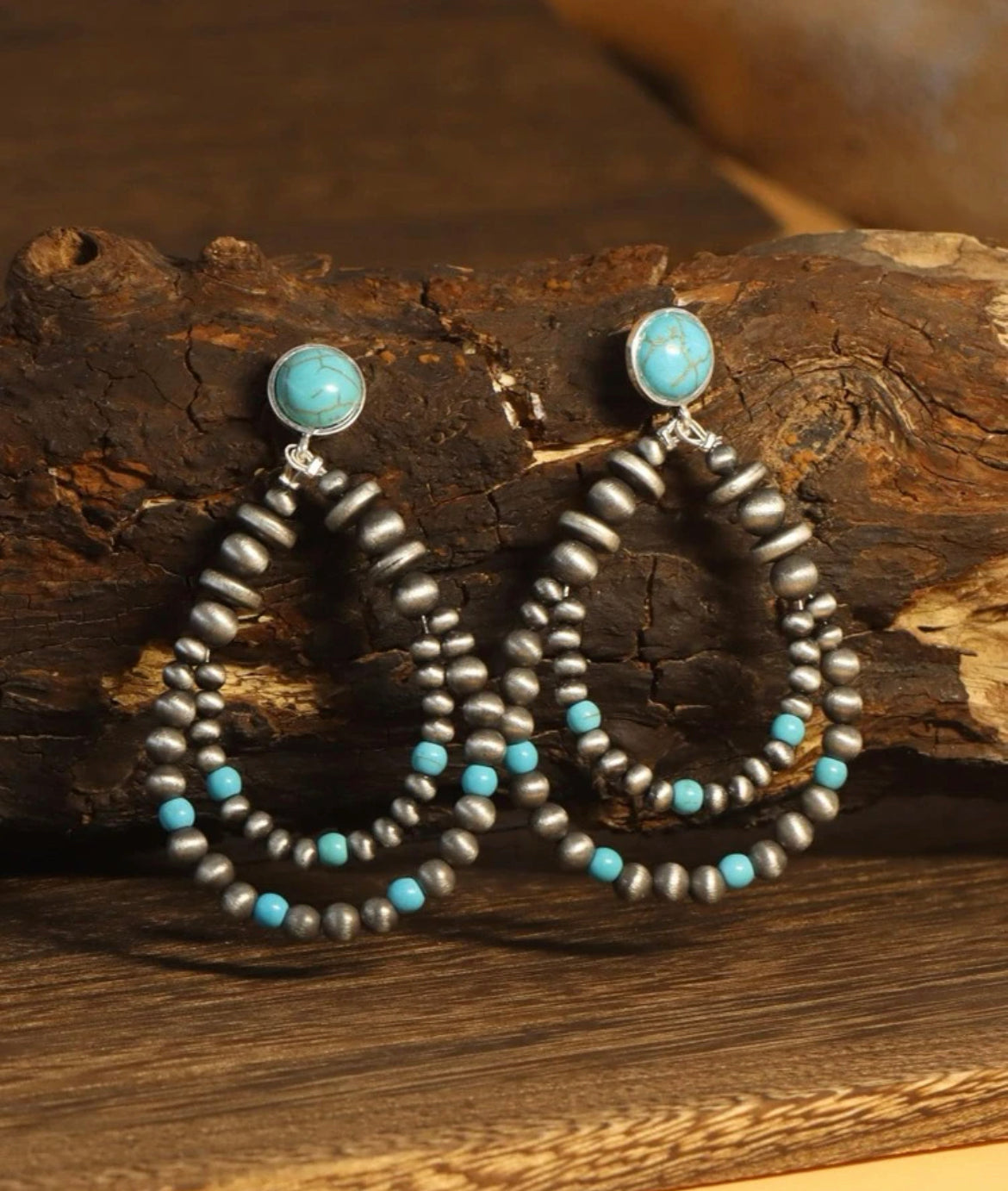 Turquoise Water Drop Earrings